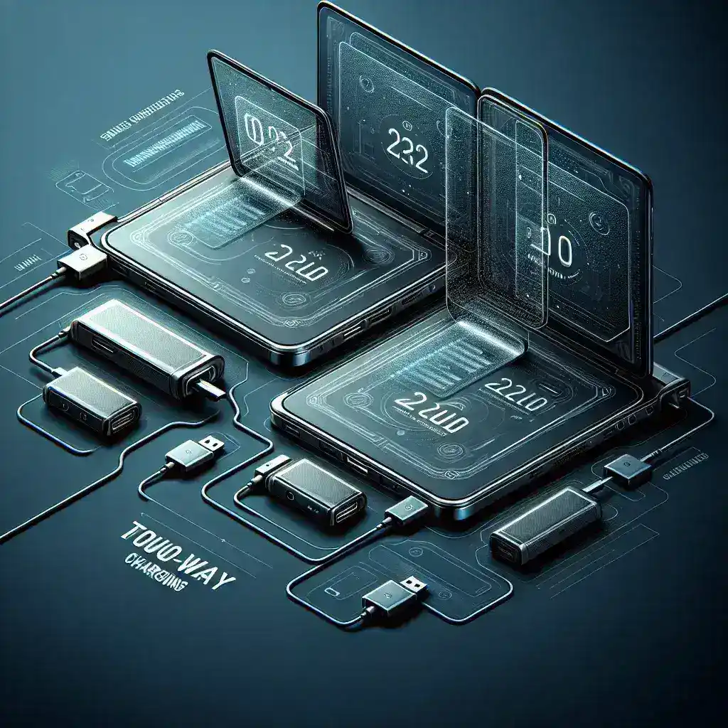 "HP apresenta novos PCs portáteis com tecnologia de carregamento bidirecional, ressaltando inovação e praticidade para usuários modernos."